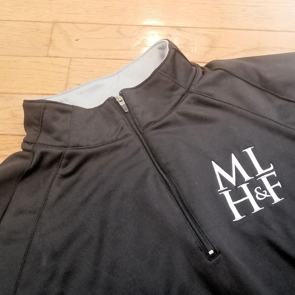 Black Sport-Tek 1/4 Zip Sweatshirt - EUC - Picture 2 of 6